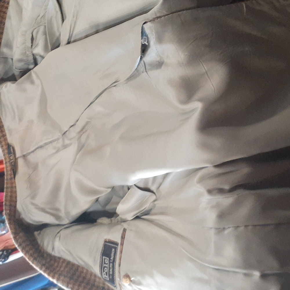 Vintage Polo Ralph Lauren Tweed Blazer. No size tag - Picture 7 of 10